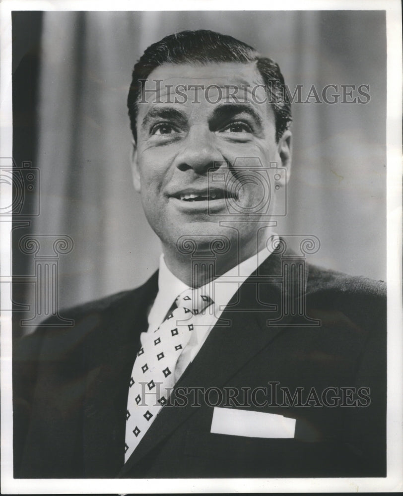 1962 Bert Parks Luckiest Television America - Historic Images