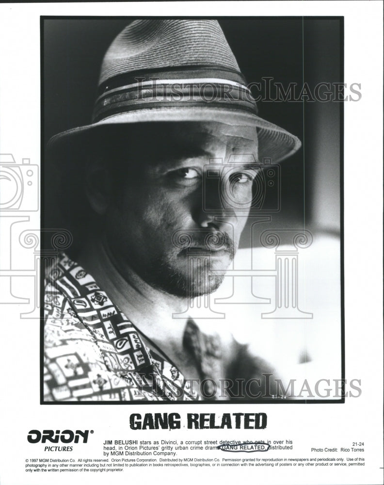 Gang Related Crime Film Jim Kouf James Belu - Historic Images