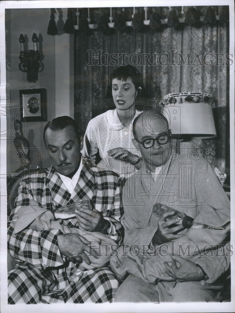 1957 Gale Gorden Bob Sweeney CBS TV Baby - Historic Images