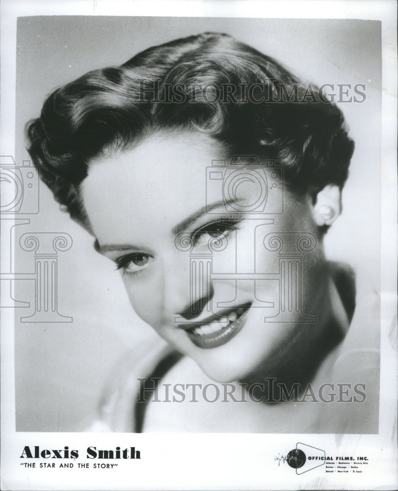1954 Alexis Smith - Actress - Historic Images