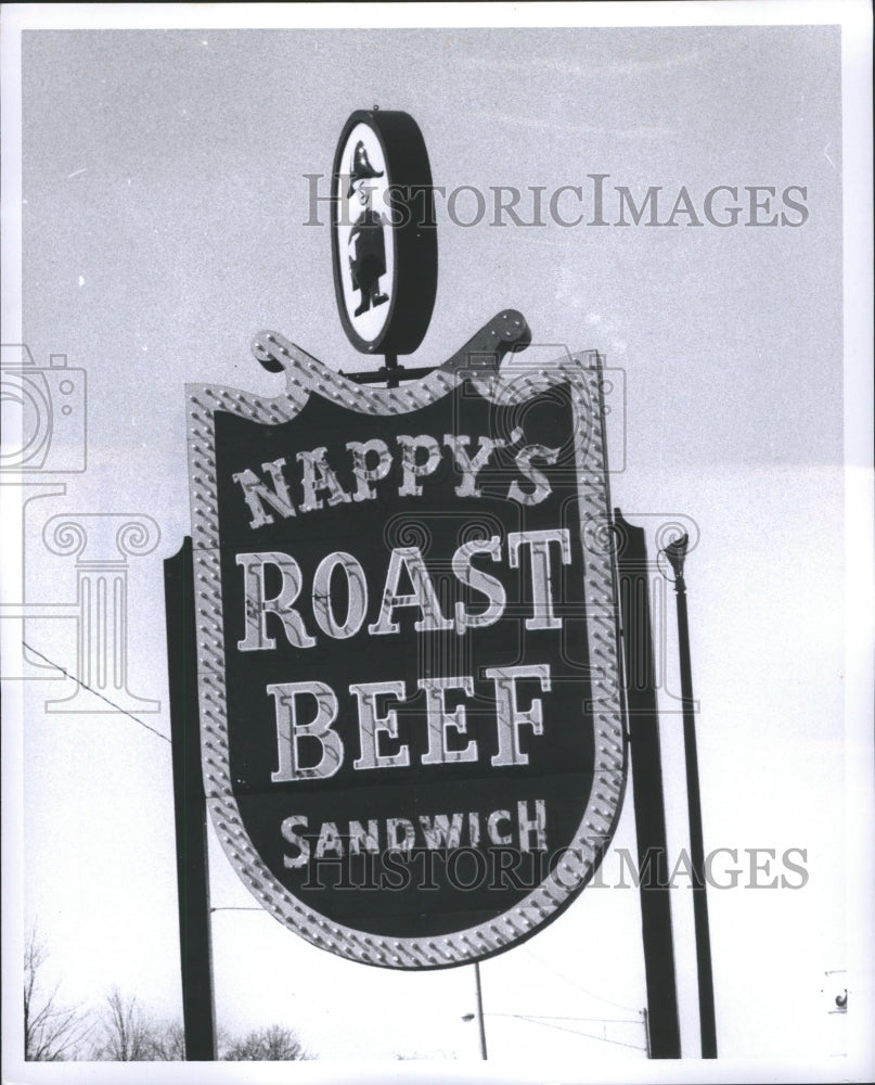 1970 Nappy&#39;s Roast Beef Sandwich Franchise - Historic Images