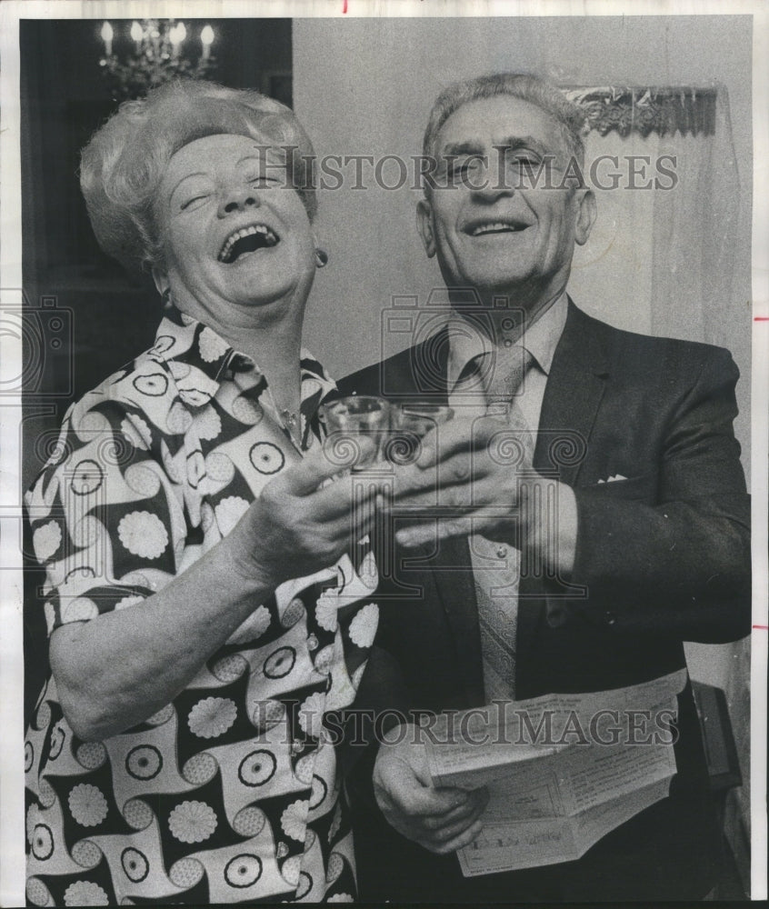 1974 Jack &amp; Sylvia Wolansky won the Lottery - Historic Images