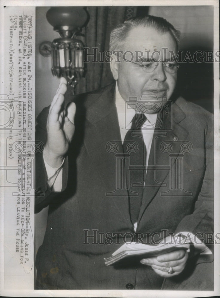 1950 Rep. Jesse P. Wolcott - Historic Images