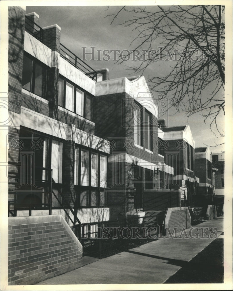 1987 Lincolm Park West Maud Street Houses - Historic Images