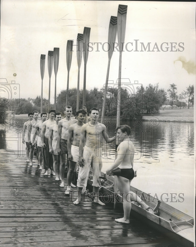 1955 Joe Kopeo, Fred Madura, Joe Stojack, - Historic Images