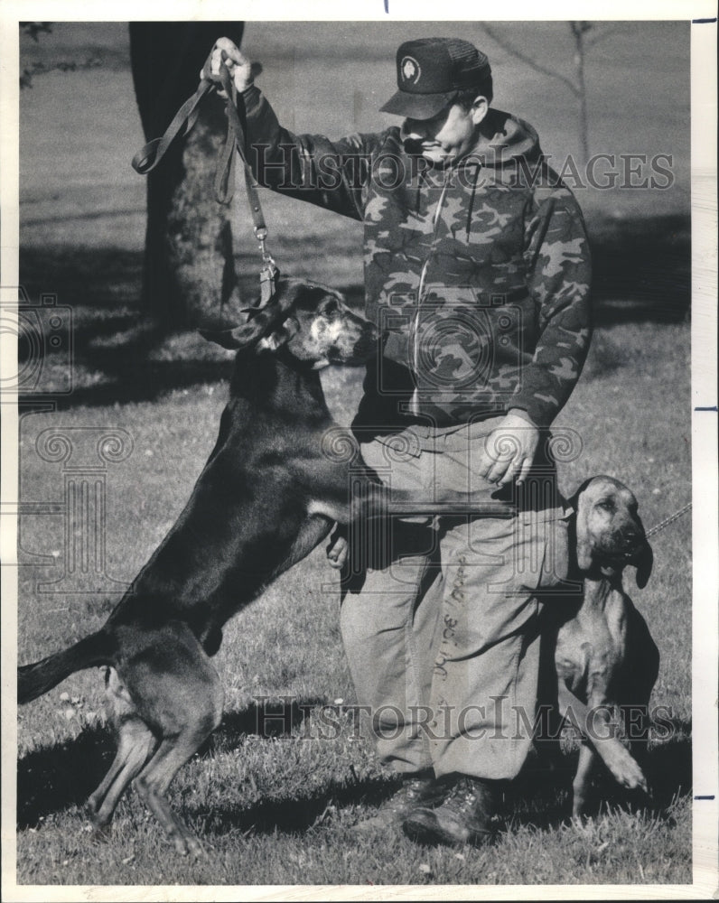 1986 Nat&#39;l Police Bloodhound Training - Historic Images