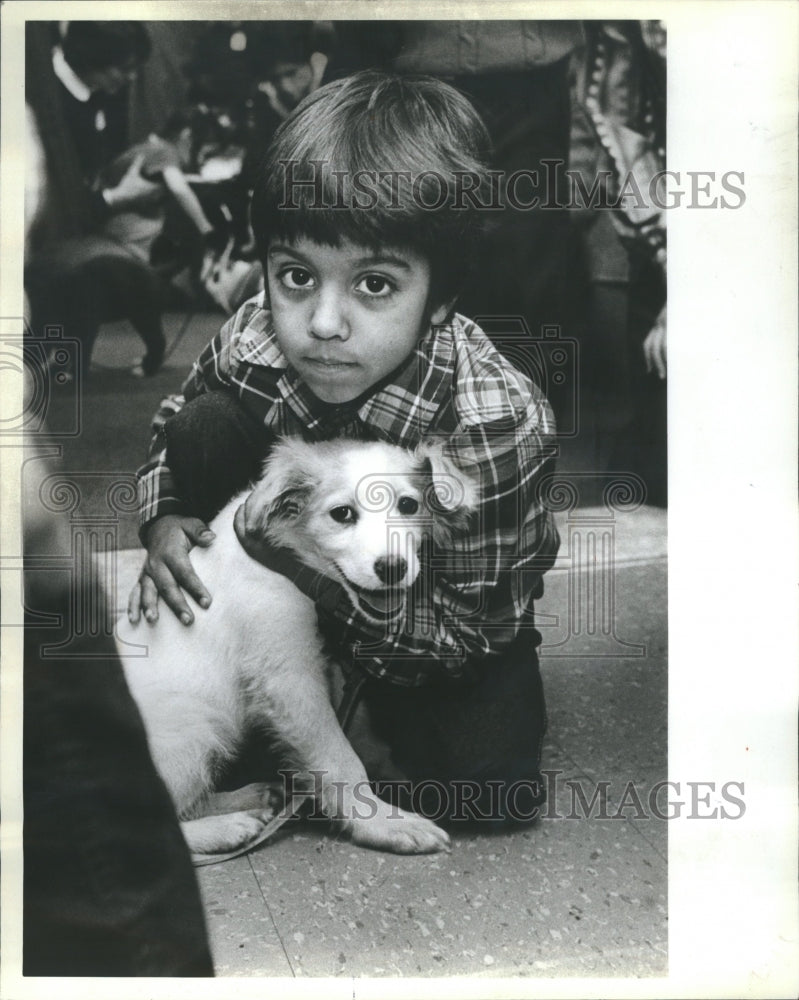 1982 Frankie Puppy Anti Cruelty Scociety - Historic Images