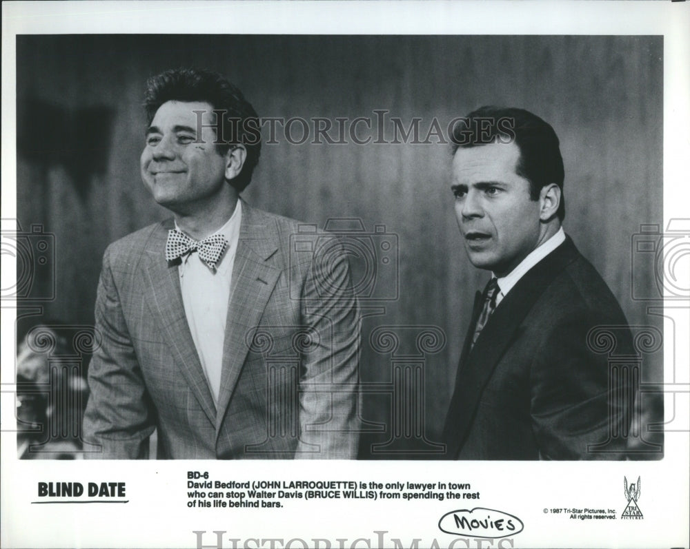 Press Photo Blind Date David Bedford John Larroquette