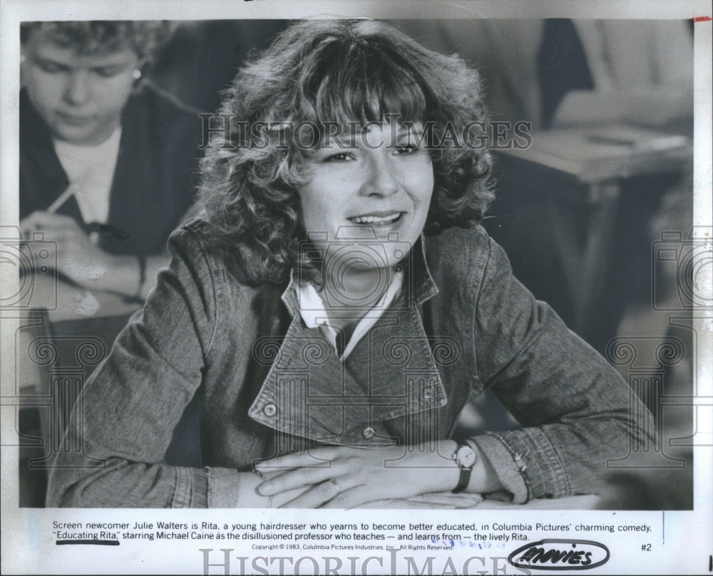 1984 Press Photo Educating Rita Comedy British Russell