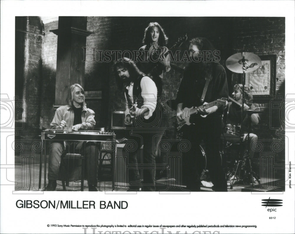 1994 Press Photo Gibson Miller Band American Country