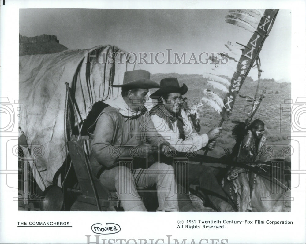 Press Photo Comancheros1961 western Deluxe CinemaScope