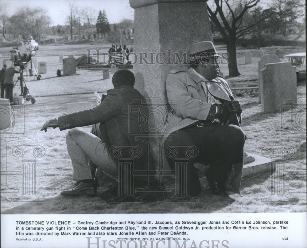 1972 Press Photo Come Back Charleston Blue Godfrey