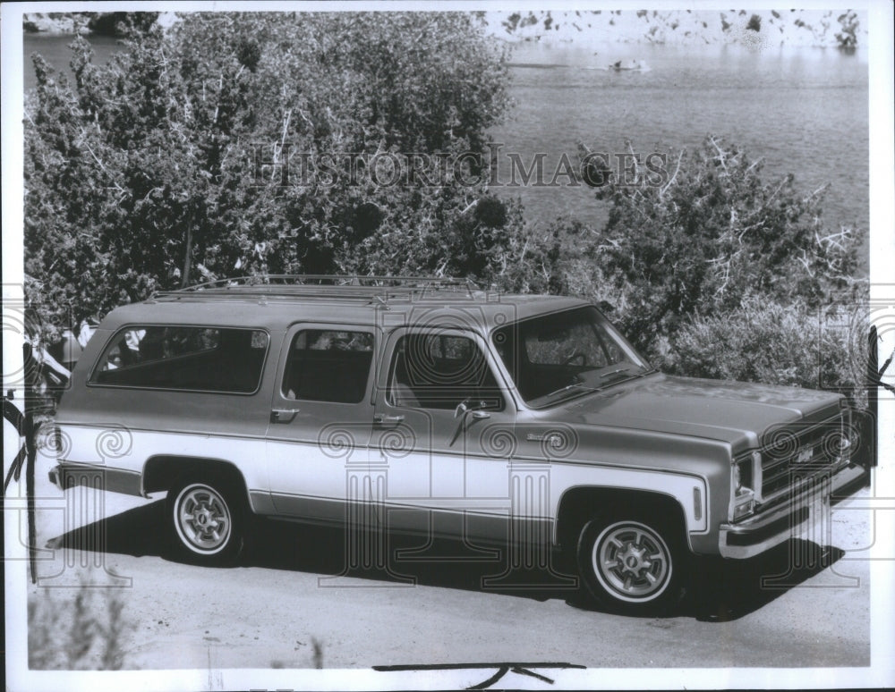 1978 Press Photo Chevrolet Suburban Model Car Automobil