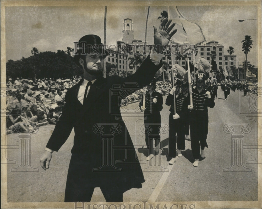 1972 Press Photo Westview Junior High School Band