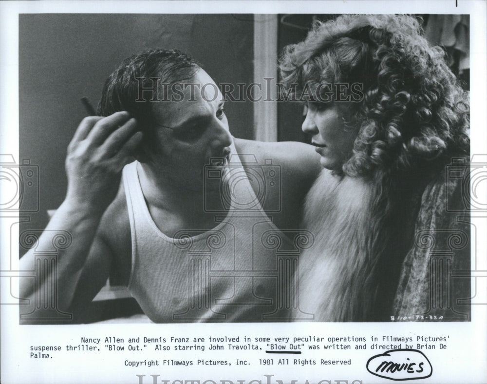 Press Photo Blow Out Brian De Palma John Travolta