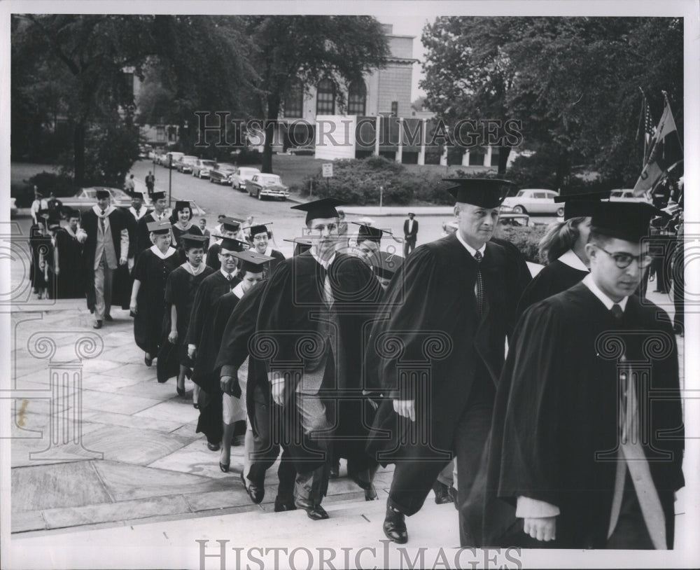 1958 Press Photo public research university