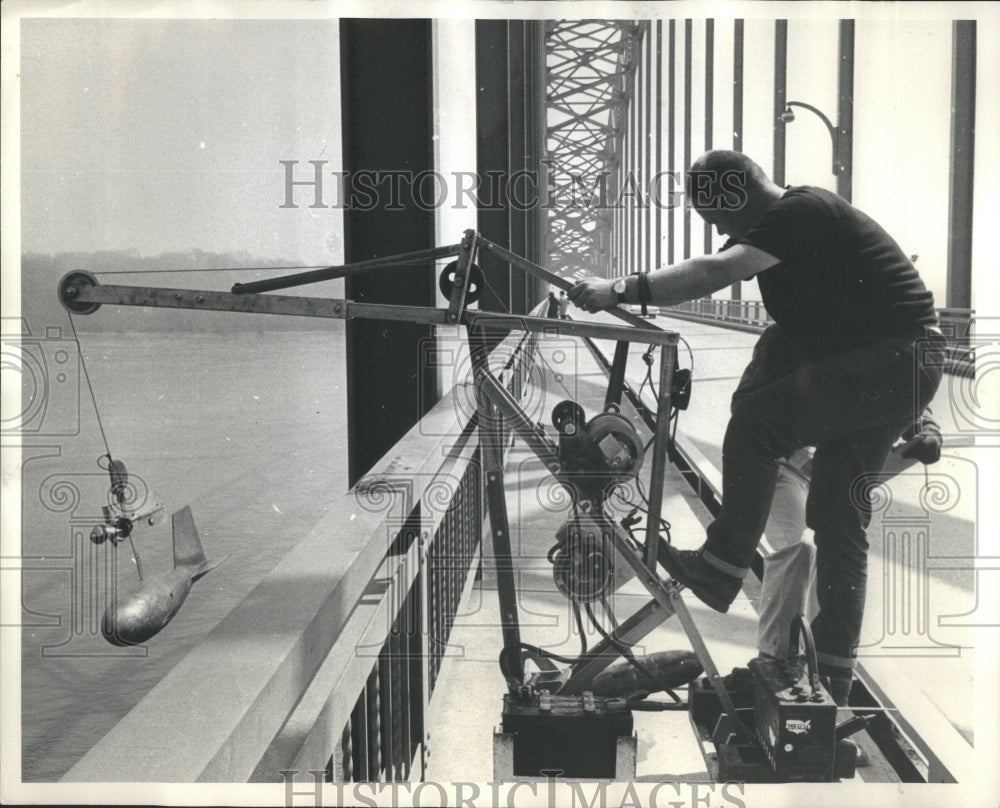 1965 Press Photo Army Corps of Engineers Floods