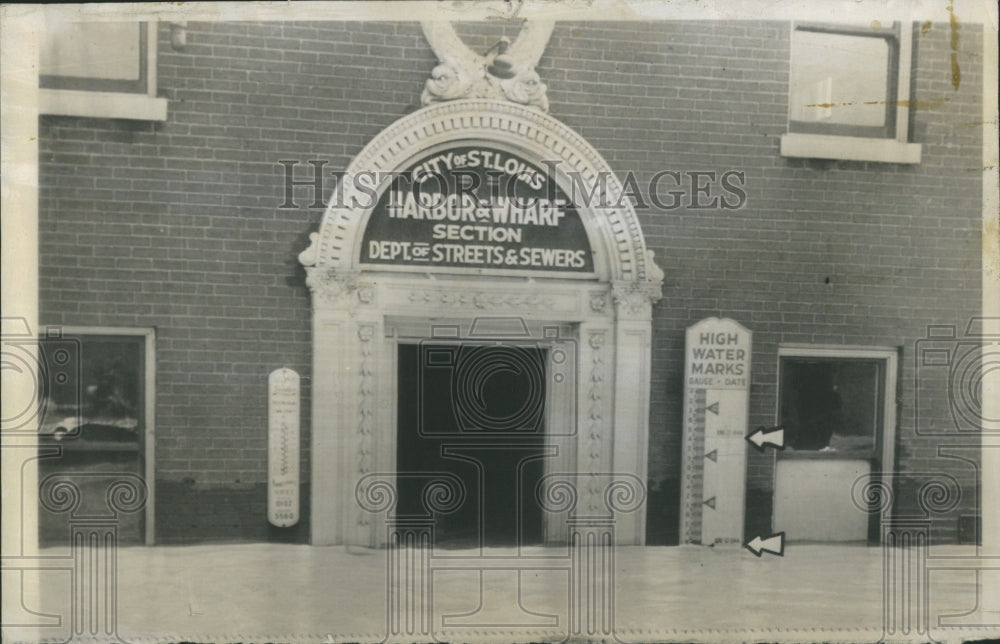 1947 Press Photo St.Louis Independent City U.S State