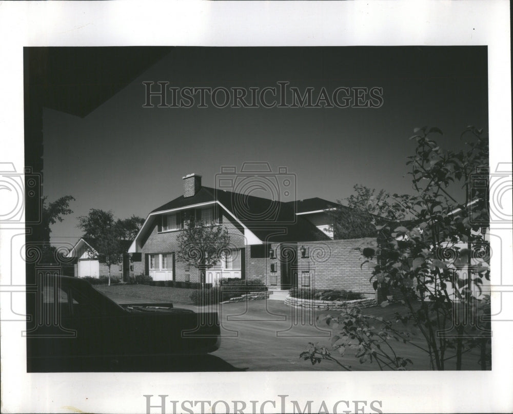 1968 Press Photo Winthrop Village in Illinois