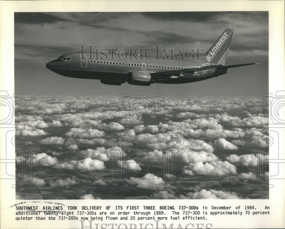 1984 Press Photo 737-300s