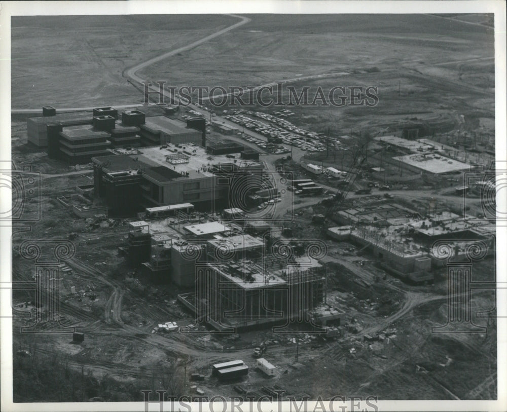 1965 Press Photo Edwardsville campus buildings