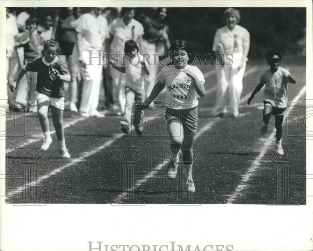 1981 Chicago Cook Country Special Olympics Press Photo