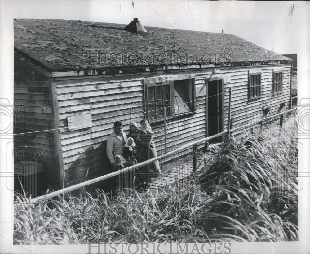 1950 Press Photo Island House William Hearst Family