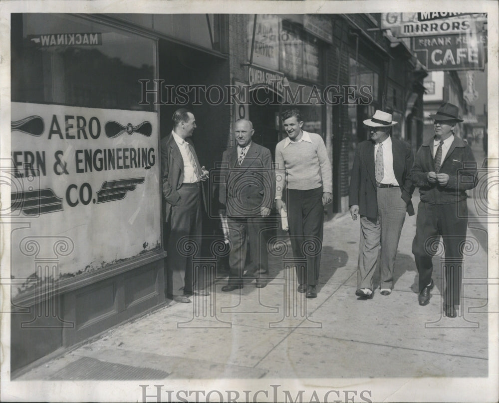 1945 Press Photo Charles Owner John Sohacki Stanley