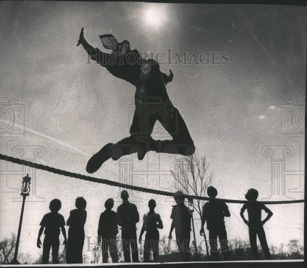 1971 Press Photo Youngster Museum of science and Indust