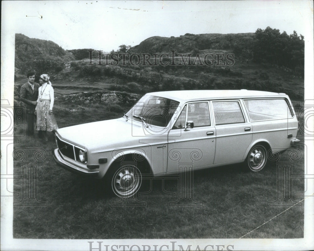 1973 Press Photo Volvo White Four Wheel