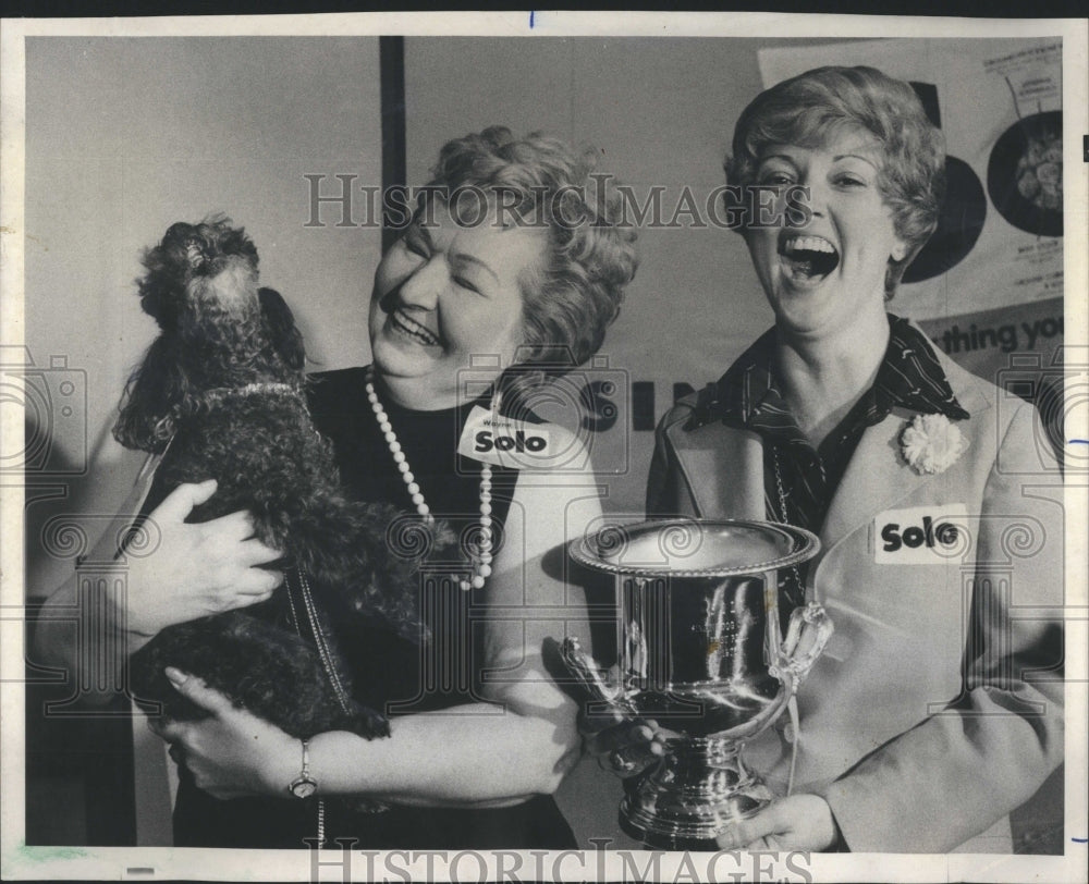 1975 Press Photo Little Susie Dog Show Solo Winner