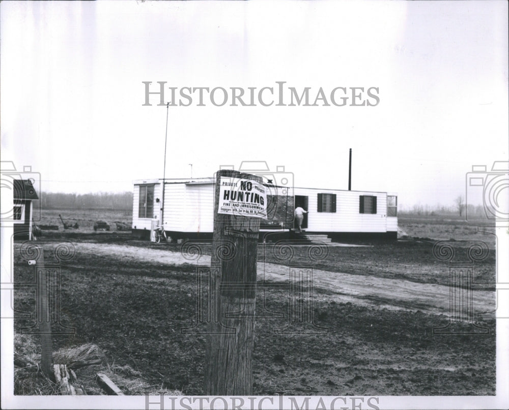 1965 Press Photo Area showing Hunting Shooting Ralph