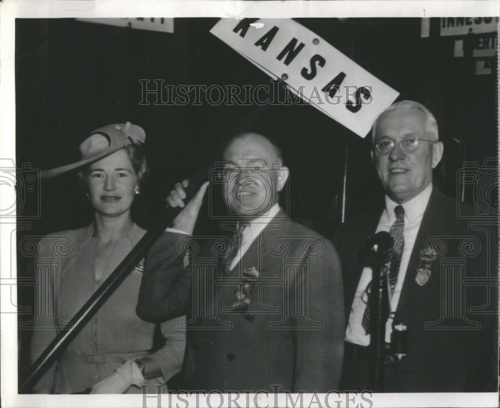 1940 Press Photo Harry H. Wooding