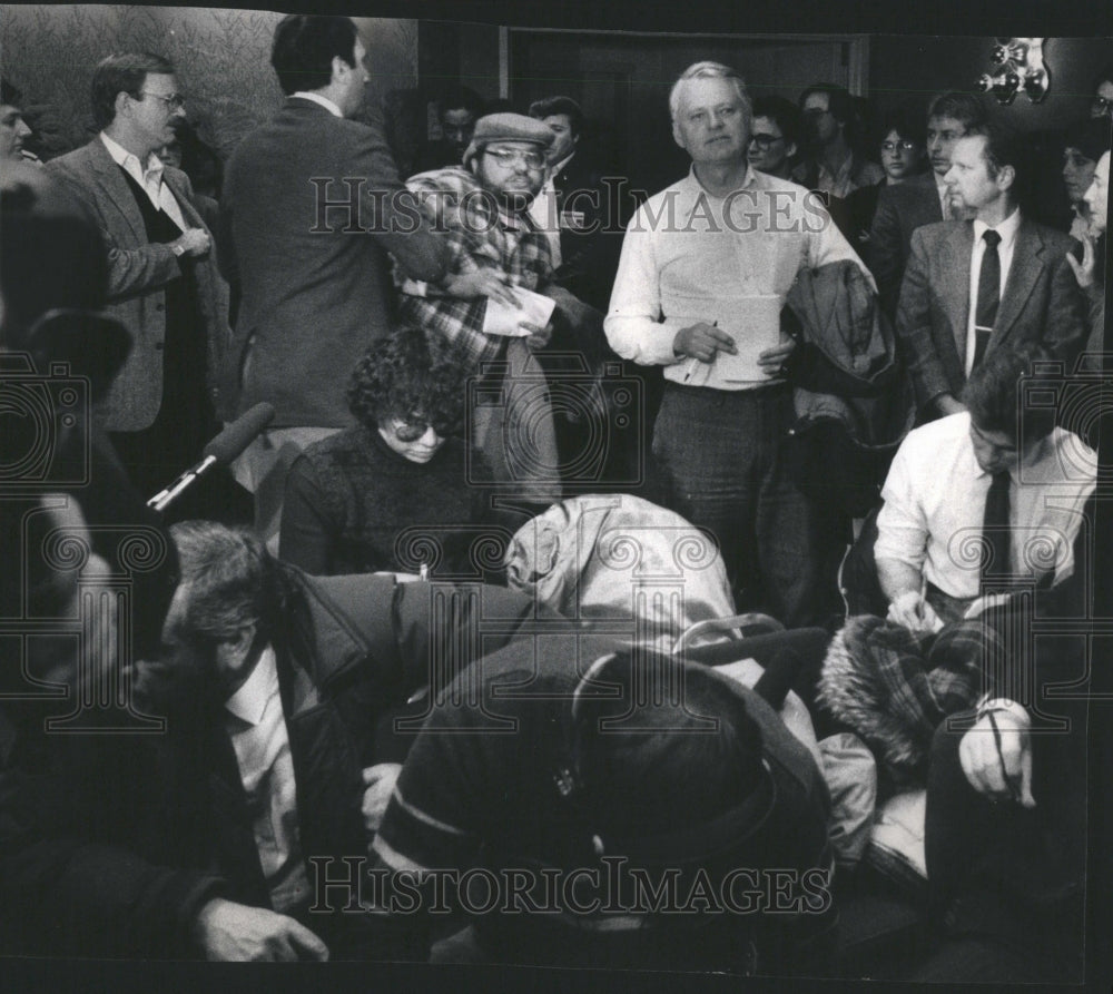 1986 Press Photo US Government