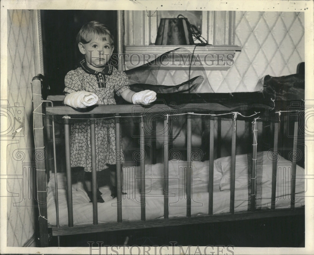 1938 Press Photo Screened Crib Protection From Rats