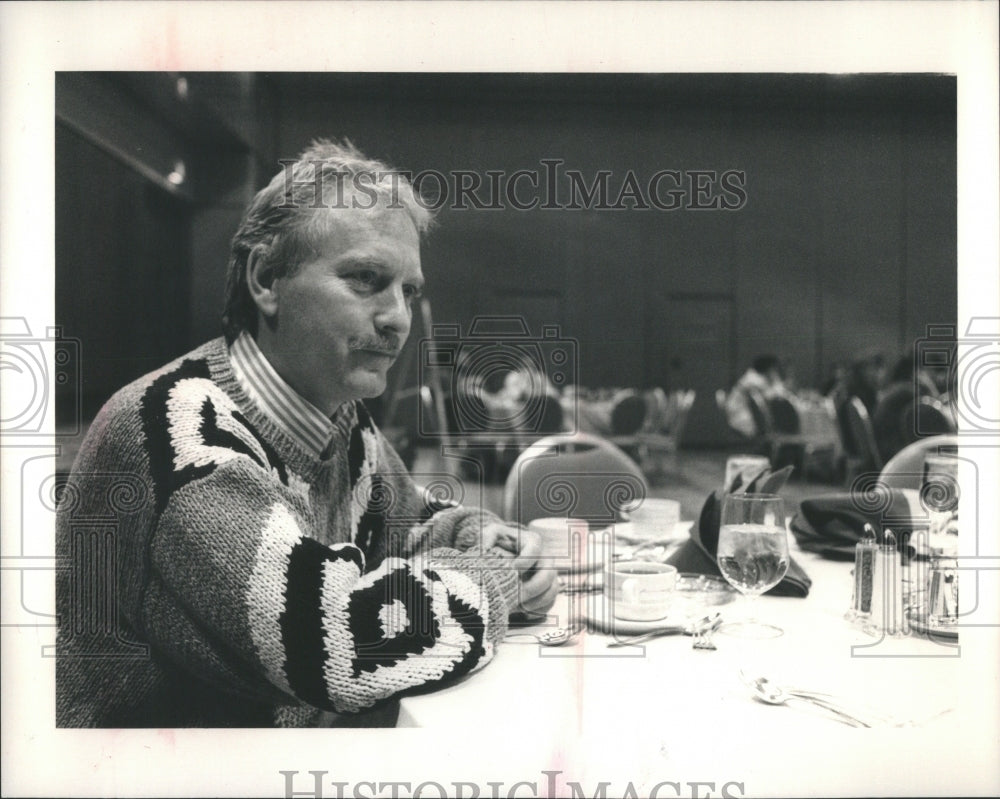 1987 Press Photo Bill Ditfort