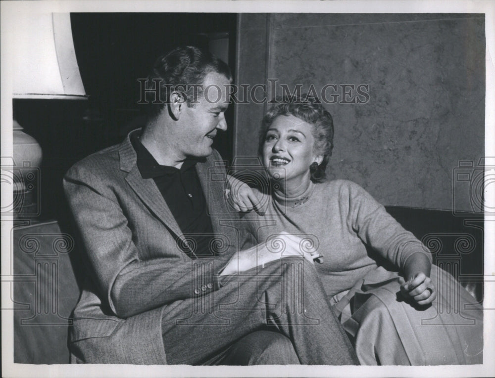 1958 Press Photo Andrew Duggan Character Actor