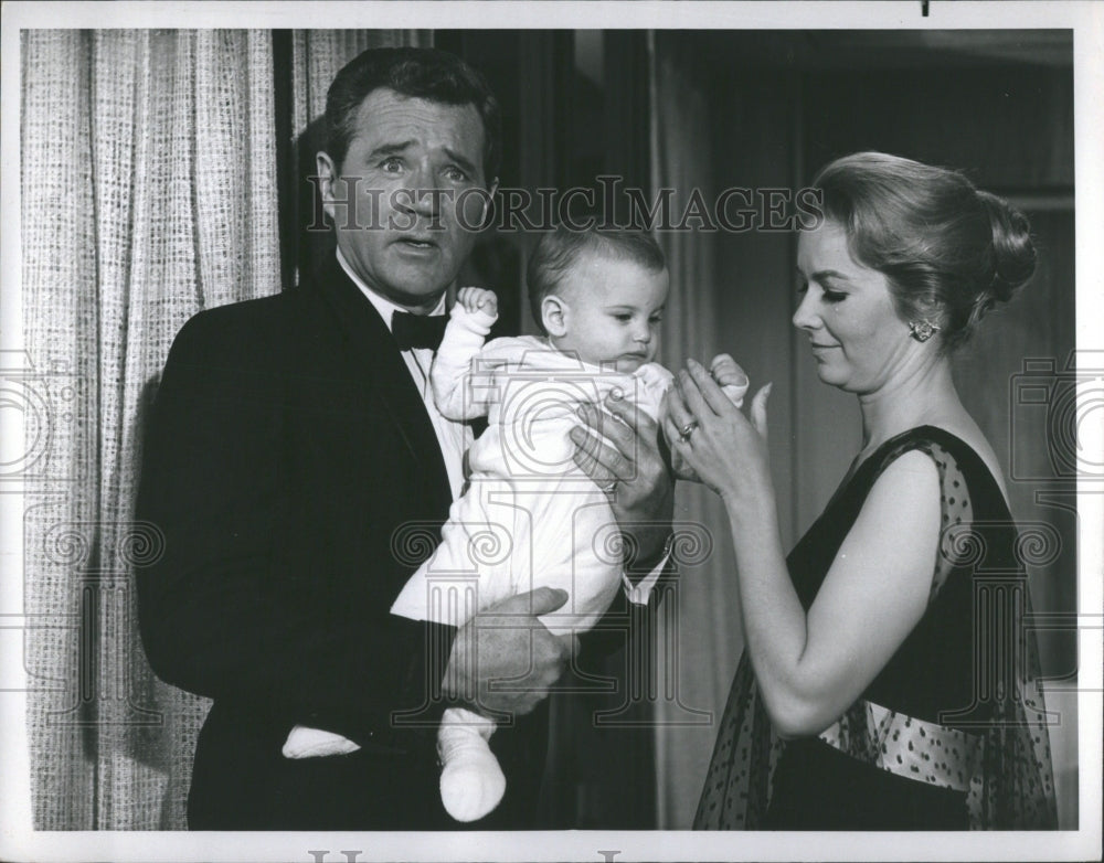 1972 Press Photo Howard Duff Vera Miles Sojourner NBC