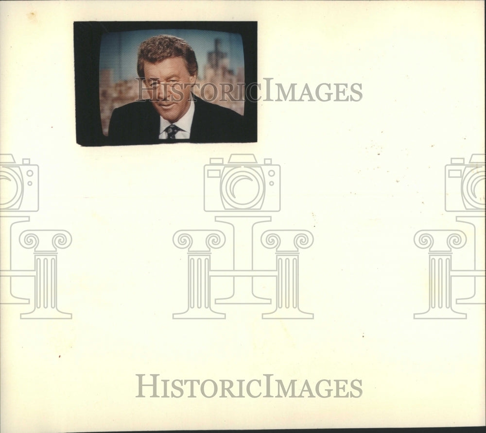 1991 Press Photo Bill Bonds American Anchor Reporter