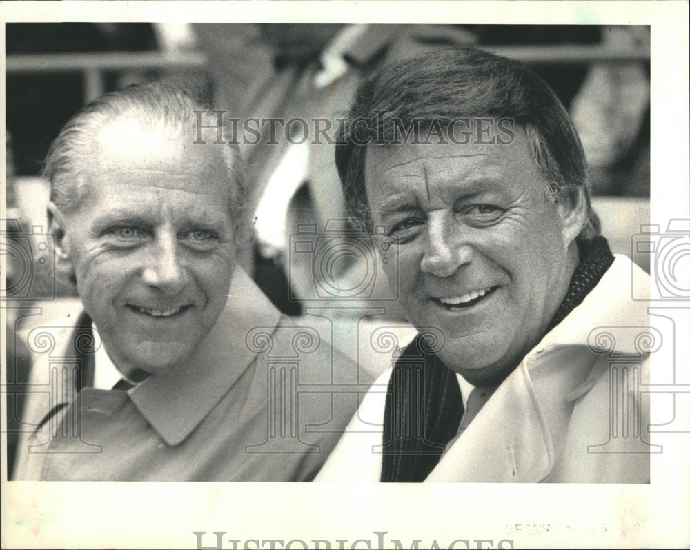 1989 Press Photo Reporter/Anchorman Bill Bonds