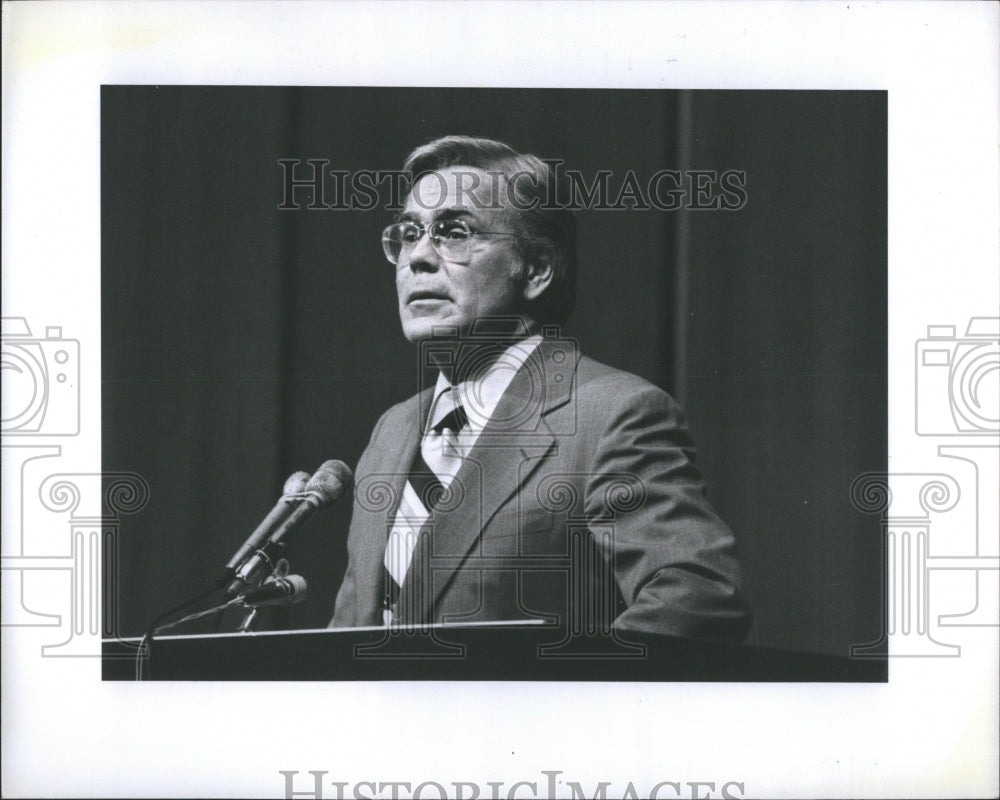 1978 Press Photo Neville Thomas Bonner Ao Australian