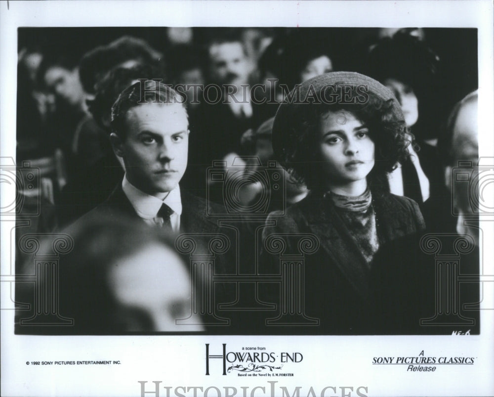 1993 Press Photo Helena Bonham Carter Howards End