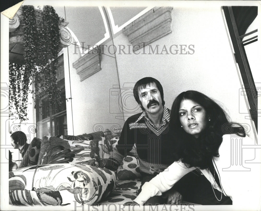 1978 Press Photo Salvatore Phillip Sonny Bono Susie