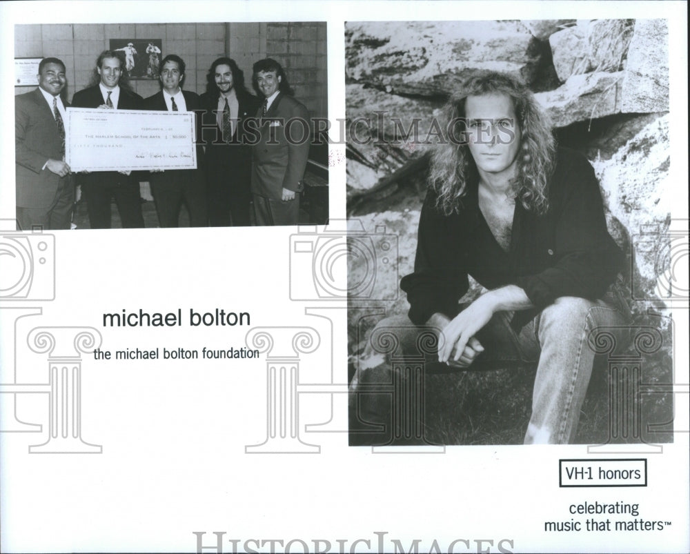 1999 Press Photo Michael Bolton Singer Songwriter Rock