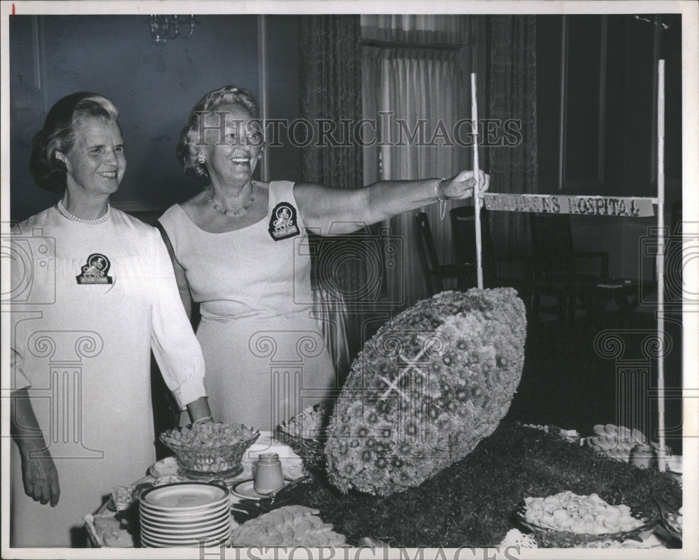 1967 Press Photo Mrs. Edwin O. Bodrin