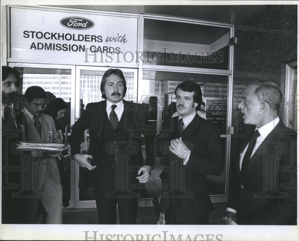 1979 Press Photo C Michael Blumenfield Ford Stockholder