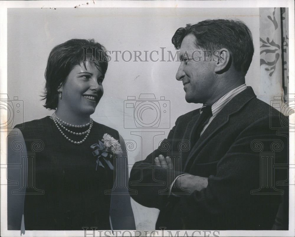 1965 Press Photo Susan Ford Fredrick S Renaud