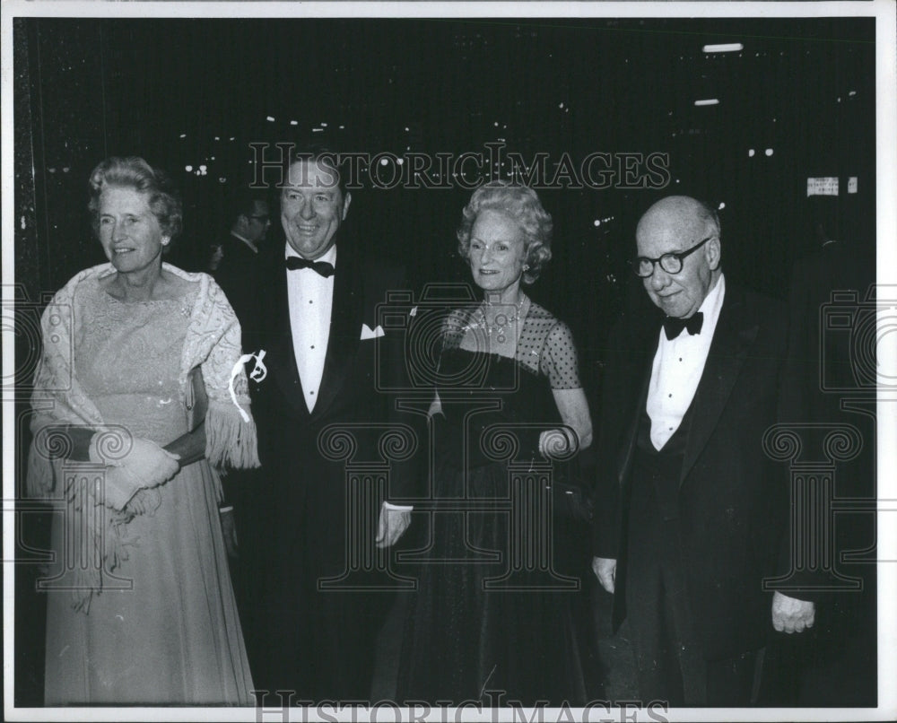 1972 Press Photo Mr Mrs Miles OBrien Mr Mrs.John B Ford