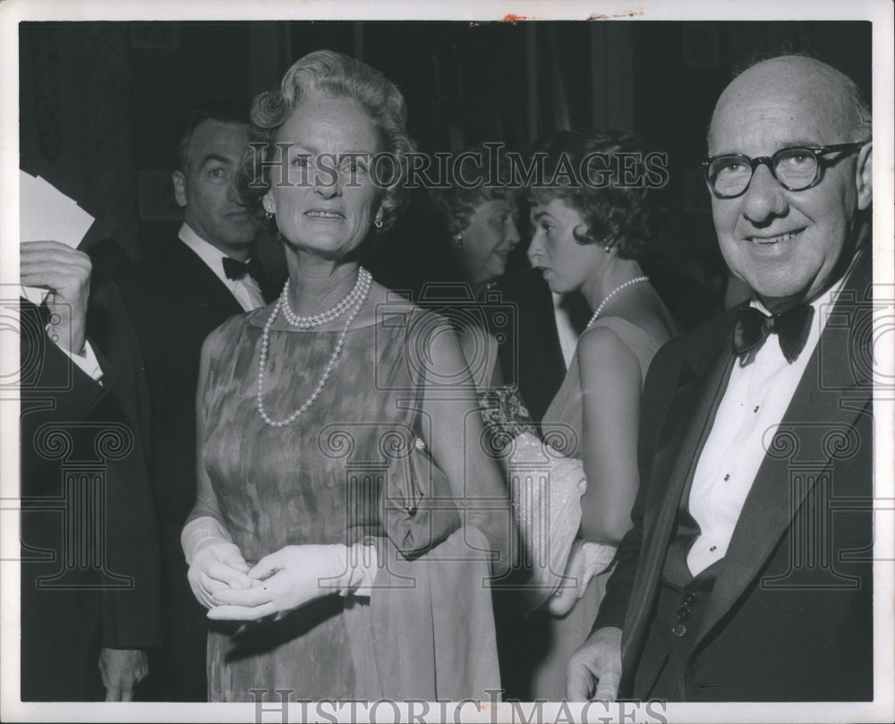 1963 Press Photo Mrs John B Ford Symphony Orchestra