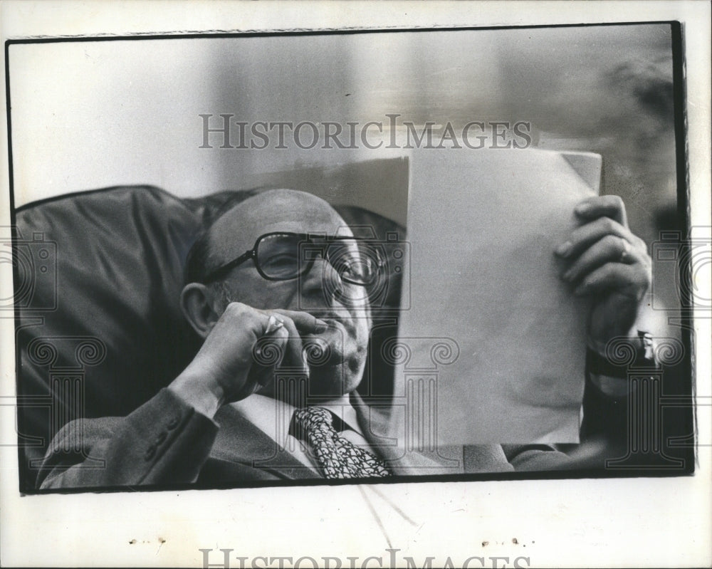 1975 Press Photo Lansing Lateone Legislators Oak Park